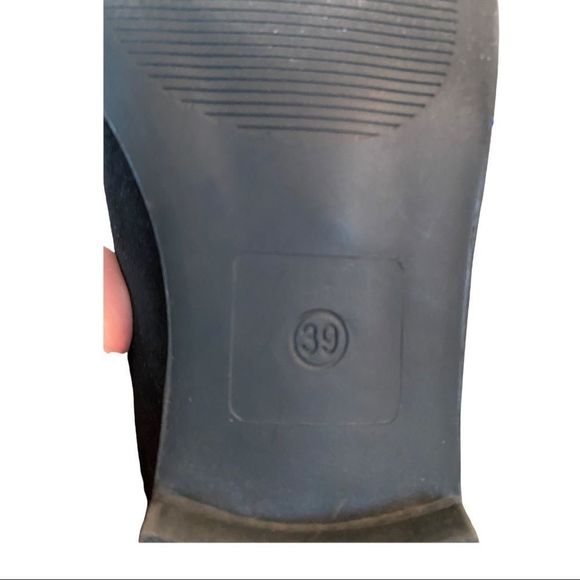 NEW STEVE MADDEN DANNIE BLACK FAUX SUEDE SLIP ON FLATS SHOES SIZE 8.5 - Picture 11 of 13